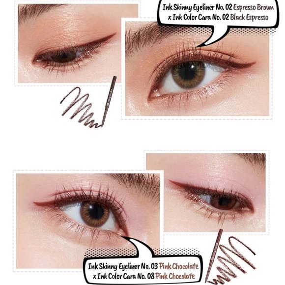 PERIPERA Makeup Peripera Ink Skinny Eyeliner Brand New In Box